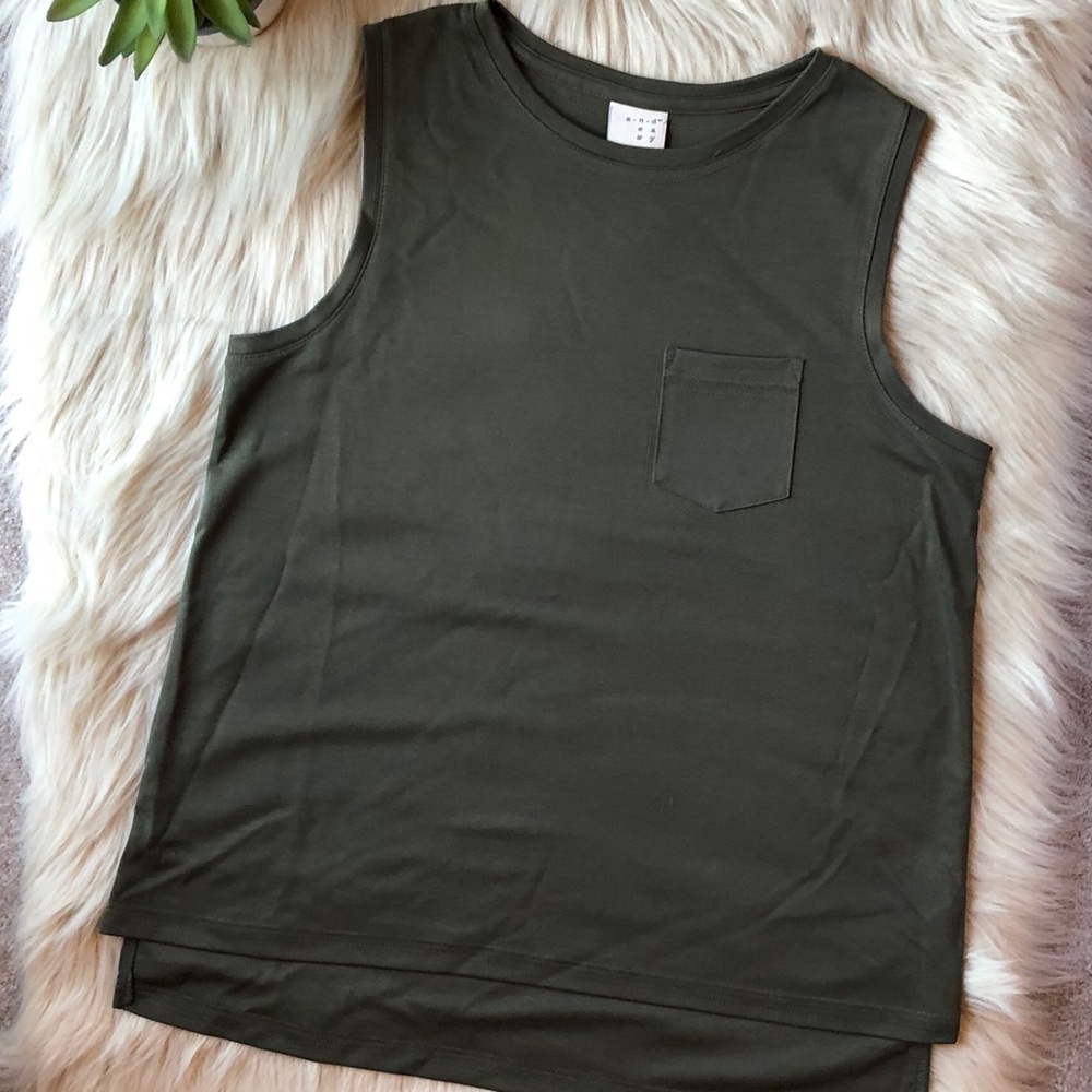 Green Pocket Tank